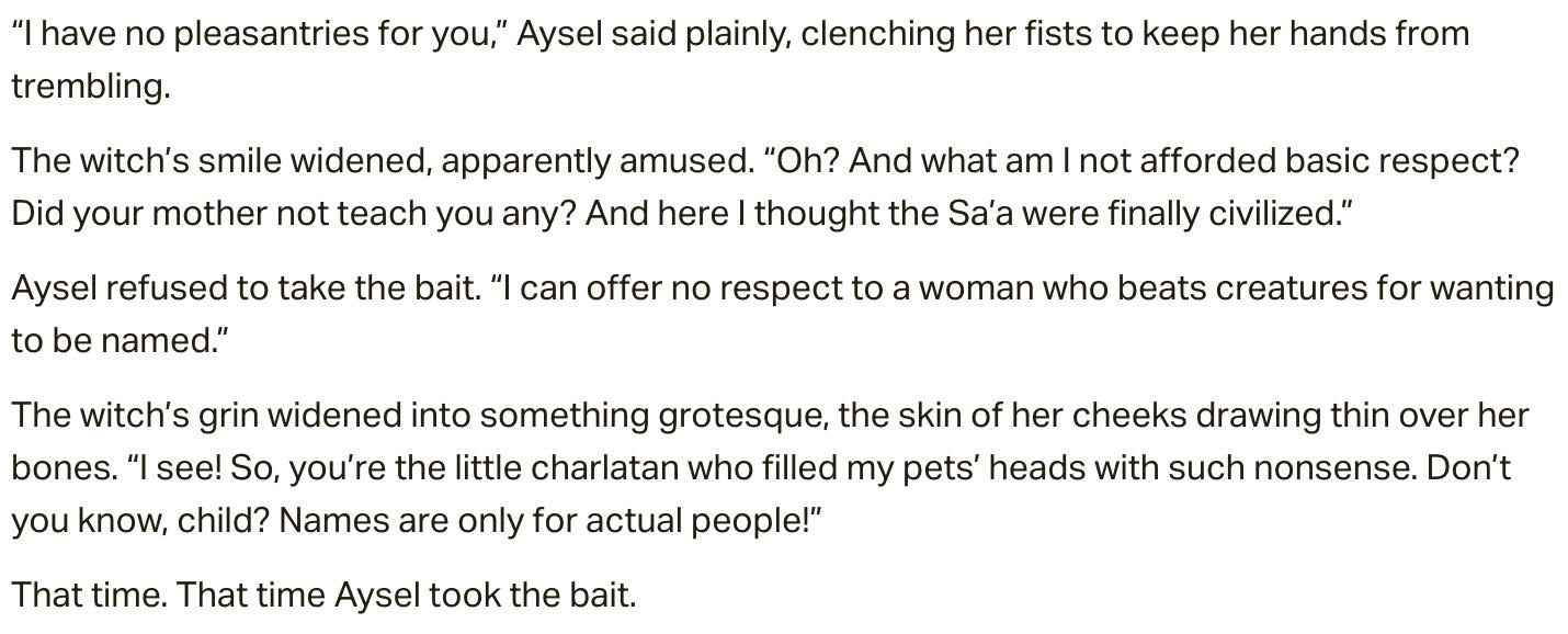 Sample from &quot;Seek the Oasis&quot;