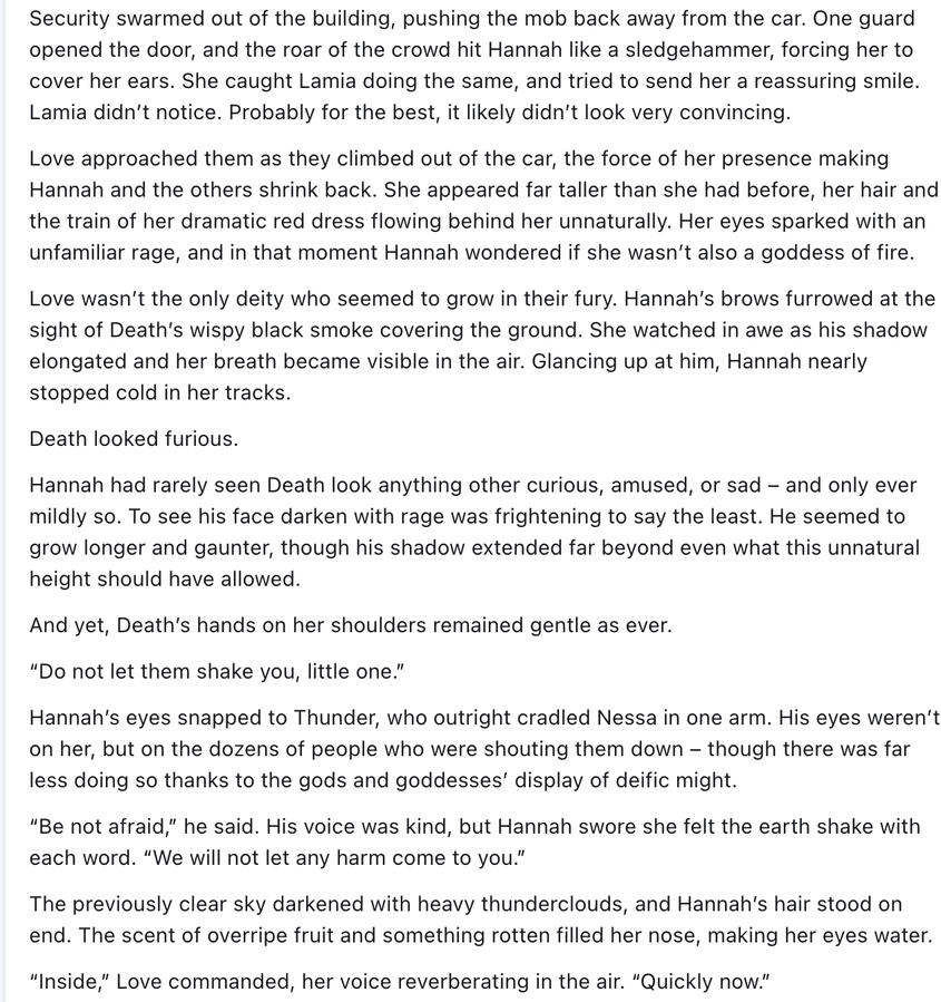 Sample from &quot;A Name for Death&quot;